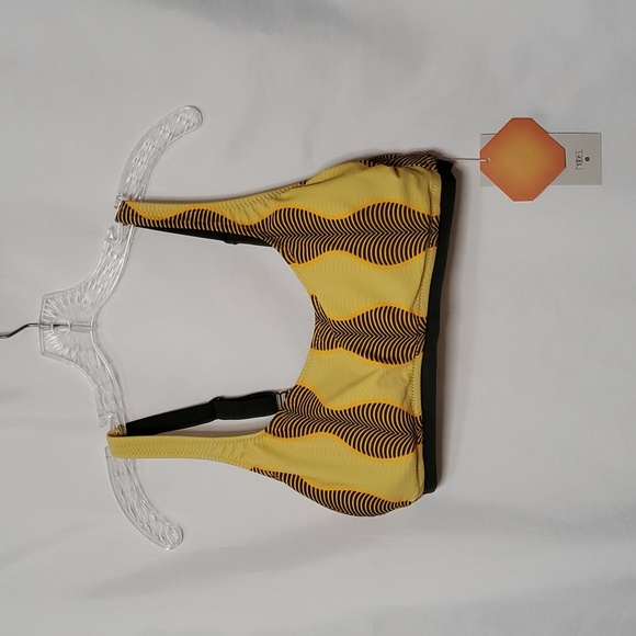 Fe Noel x Target Women's Mirco Waves Print Bralette Bikini Top - Picture 10 of 15